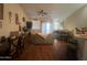 Spacious living room with hardwood floors at 2450 W Glenrosa Ave # 28, Phoenix, AZ 85015