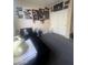 Bedroom with twin bed, posters, and closet at 2450 W Glenrosa Ave # 28, Phoenix, AZ 85015