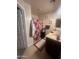 Bathroom with double vanity and shower/tub combo at 2450 W Glenrosa Ave # 28, Phoenix, AZ 85015