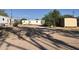 Aerial view of lot with mobile homes and shed at 65 S Mountain Rd, Apache Junction, AZ 85120