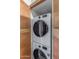 Convenient laundry closet with stackable washer and dryer at 5995 N 78Th St # 1108, Scottsdale, AZ 85250