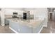 Modern kitchen with granite island and ample cabinetry at 10913 N 153Rd Ln, Surprise, AZ 85379