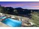 Luxury backyard oasis with a sparkling pool and spa at 10793 E La Junta Rd, Scottsdale, AZ 85255