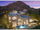 Luxury home with pool, mountain views, and expansive backyard at 10793 E La Junta Rd, Scottsdale, AZ 85255
