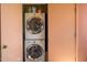 Stackable washer and dryer in convenient laundry closet at 12212 N Paradise Village S Pkwy # 451, Phoenix, AZ 85032