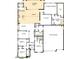 Single story floor plan with 6 car garage and covered patio at 19964 W Marshall Ave, Litchfield Park, AZ 85340