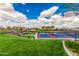 Community pickleball courts with surrounding landscape at 1768 E Grand Ridge Rd, Queen Creek, AZ 85140