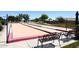 Outdoor bocce ball court with benches, ready for recreation at 3771 E Hazeltine Way, Chandler, AZ 85249
