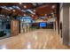 Bright studio with hardwood floors, mirrors, and ballet bar at 21423 S 147Th St, Gilbert, AZ 85298