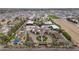 Luxury estate with pool, multiple buildings, and landscaping at 21423 S 147Th St, Gilbert, AZ 85298