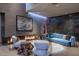 Spacious living room with a modern fireplace and stylish decor at 21423 S 147Th St, Gilbert, AZ 85298