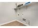 Laundry room with shelving and hookups at 5309 N 148Th Ave, Litchfield Park, AZ 85340