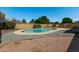 Refreshing kidney-shaped pool in a sunny backyard at 6034 E Hillview St, Mesa, AZ 85205