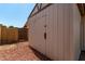 Well-maintained storage shed in backyard for extra storage at 6034 E Hillview St, Mesa, AZ 85205
