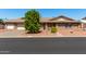 Brick ranch house with two-car garage at 6034 E Hillview St, Mesa, AZ 85205