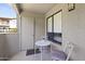 Private balcony with seating area, perfect for relaxing outdoors at 2025 E Campbell Ave # 260, Phoenix, AZ 85016