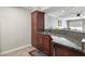 Kitchen with granite countertop and sink at 2025 E Campbell Ave # 260, Phoenix, AZ 85016