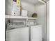 Stackable washer and dryer in a shared laundry room at 2025 E Campbell Ave # 260, Phoenix, AZ 85016