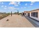 Large backyard with gravel and desert landscape at 1890 W Roderick Ln, Wickenburg, AZ 85390