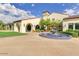 Community clubhouse with fountain and patio area at 22303 N Montecito Ave, Sun City West, AZ 85375