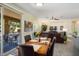 Casual dining area with sliding glass doors to patio at 22303 N Montecito Ave, Sun City West, AZ 85375