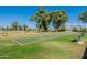 Golf course putting green with a bench at 4622 E Flower Ave, Mesa, AZ 85206