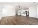 Open concept living room and kitchen with modern finishes at 15112 W Hadley St, Goodyear, AZ 85338