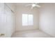 Bedroom with ceiling fan and carpet at 20015 N 40Th Dr, Glendale, AZ 85308