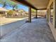 Covered patio overlooking a refreshing pool and spa at 2742 W Wayne Ln, Anthem, AZ 85086