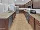 Modern kitchen featuring stainless steel appliances and ample cabinetry at 2199 E Gillcrest Rd, Gilbert, AZ 85298