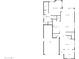 Main floor plan includes a living room, kitchen, and primary bedroom at 2199 E Gillcrest Rd, Gilbert, AZ 85298