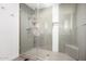 Large walk-in shower with glass enclosure at 2300 E Campbell Ave # 314, Phoenix, AZ 85016