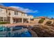 Beautiful pool and patio with view of home and backyard at 2301 E Azalea Dr, Chandler, AZ 85286