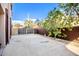 Landscaped side yard with gated access and ample parking space at 8170 E Golden Spur Ln, Carefree, AZ 85377