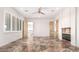 Bright bedroom with tile floors and French doors at 8170 E Golden Spur Ln, Carefree, AZ 85377