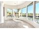 Bright dining room with hardwood floors and scenic views at 8170 E Golden Spur Ln, Carefree, AZ 85377