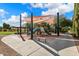 Community playground with shade structure and slides at 578 E Laddoos Ave, San Tan Valley, AZ 85140