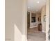 Bright and airy entryway with view to living room at 578 E Laddoos Ave, San Tan Valley, AZ 85140