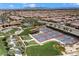 Community overview featuring a pool, pickleball courts, and expansive green spaces at 578 E Laddoos Ave, San Tan Valley, AZ 85140
