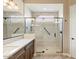 Spa-like bathroom with a large shower and modern fixtures at 578 E Laddoos Ave, San Tan Valley, AZ 85140