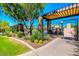 Gated entrance to community pool and recreation area at 3660 S Golden Eye Ln, Gold Canyon, AZ 85118