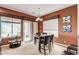 Charming dining area with access to the backyard patio at 3660 S Golden Eye Ln, Gold Canyon, AZ 85118