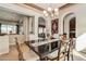 Bright dining area with views to living room and kitchen at 3660 S Golden Eye Ln, Gold Canyon, AZ 85118