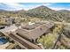 Luxury home with tile roof and mountain views at 3660 S Golden Eye Ln, Gold Canyon, AZ 85118