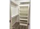 Large closet with shelving and hanging rods at 7006 E Jensen St # 83, Mesa, AZ 85207
