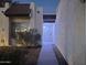 Front view of home with walkway and entry door at 7006 E Jensen St # 83, Mesa, AZ 85207