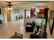 Open living room featuring a dining area, kitchen, and comfortable seating at 148 S 225Th Ln, Buckeye, AZ 85326