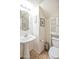 Simple and functional bathroom with pedestal sink and toilet at 35202 N 30Th Dr, Phoenix, AZ 85086