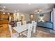 Open kitchen features island, stainless steel appliances, and ample cabinetry at 35202 N 30Th Dr, Phoenix, AZ 85086