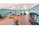 Well-equipped fitness center with various cardio and weight machines at 17404 N 99Th Ave # 108, Sun City, AZ 85373